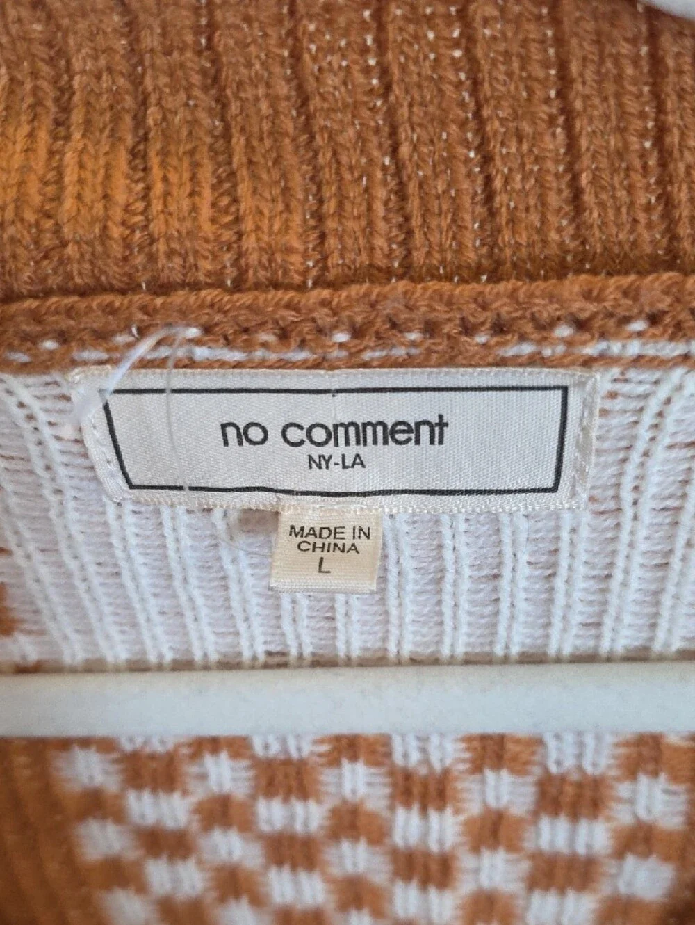 SHEIN Mixed Knit Sweater Bundle in Rust, Cream, Tan, Mauve - Picture 3 of 11
